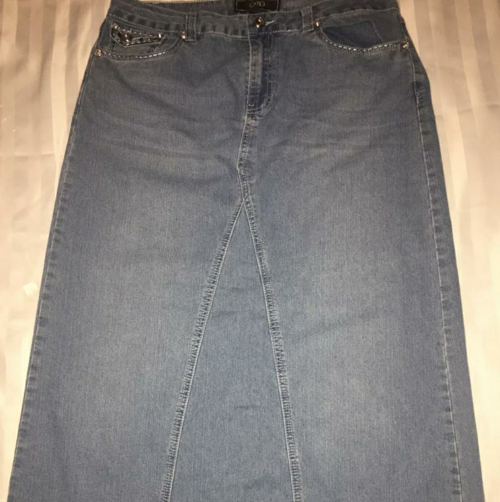 Cato Demin Skirt